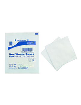 Shermond Sterile Non Woven Swabs 4 Ply (5/Pouch)
